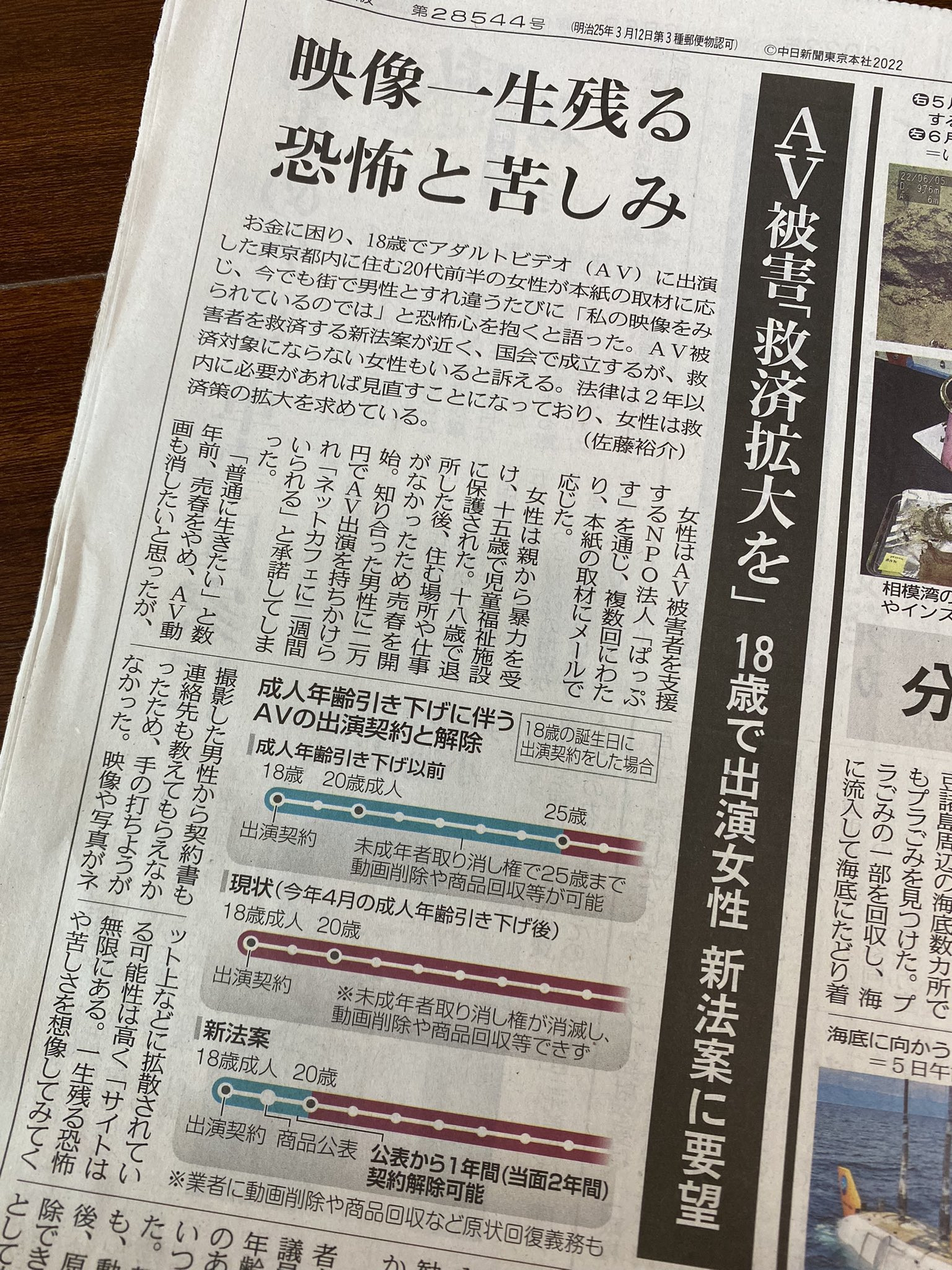 「拍AV是我一生梦魇！」为了拯救这样的她、所以要制订AV新法-图片1