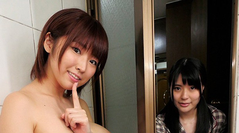 松本菜奈実(松本菜奈实)作品HND-698发布！女友的姐姐是超级波霸，不发出声的超火辣中出挑逗-图片2