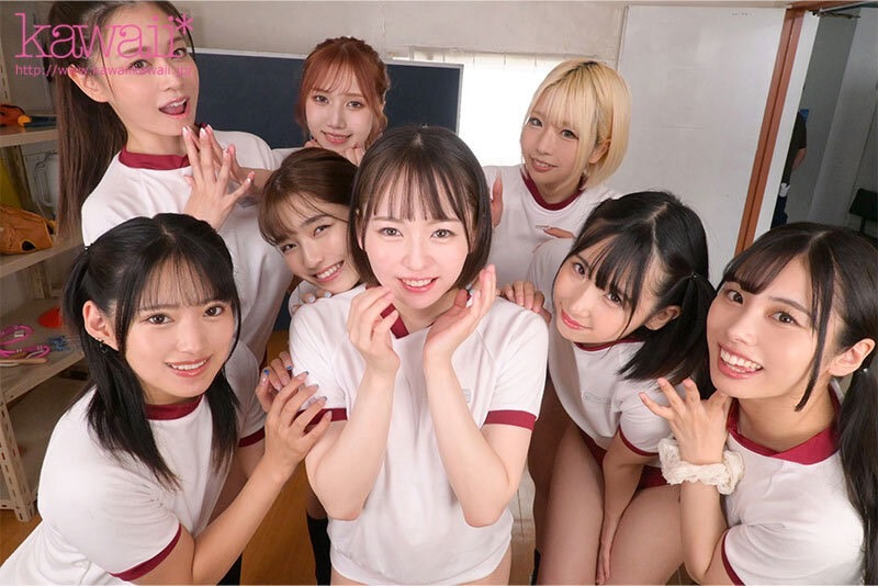 西元明沙、乙爱丽丝、斋藤亚美里、有栖舞衣、渚光希、千石萌奈果、仓本堇、橘玛丽共演作品KAVR-337发布！睽违三年名作再现！可爱社超强九人大乱交！-图片8
